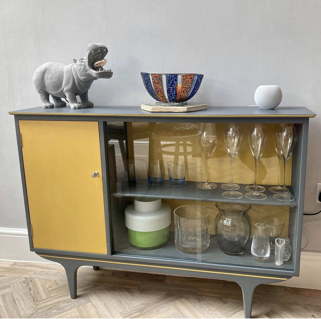 Retro Display Cabinet